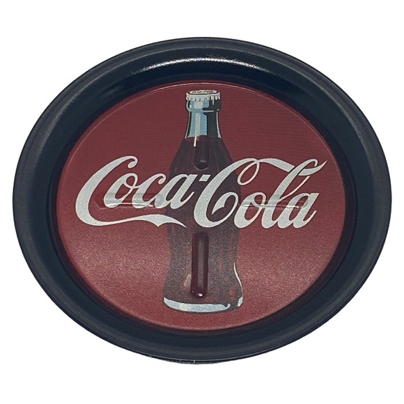 1993 COCA-COLA COLLECTIBLE COASTERS - Metal Set of 6 Multiple Designs - Picture 10 of 15